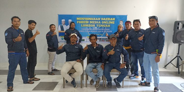 Darwis Putra Jagat Ketuai Forum Media Online Lombok Tengah