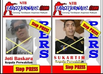 Media Online NTB Target Jurnalis Ini NON AKTIF